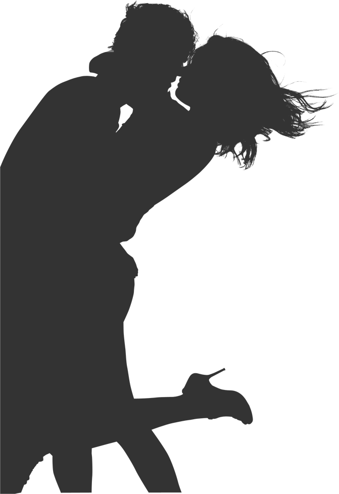 Couple - Romance Clipart (671x978), Png Download