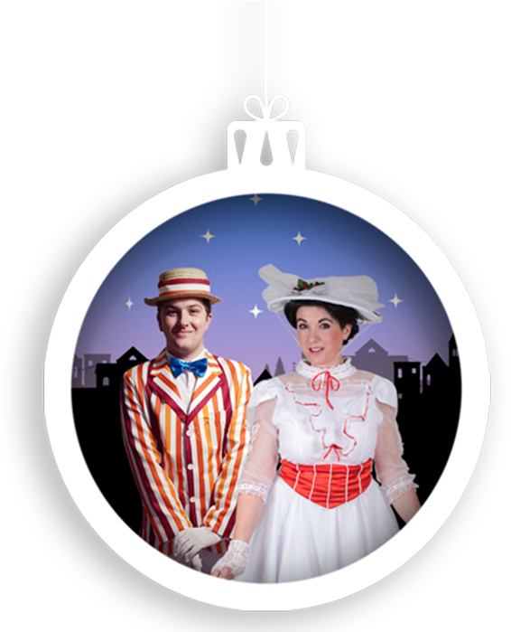 Christmas Poppins Desktop Master Compressor - Wall Clock Clipart (589x698), Png Download
