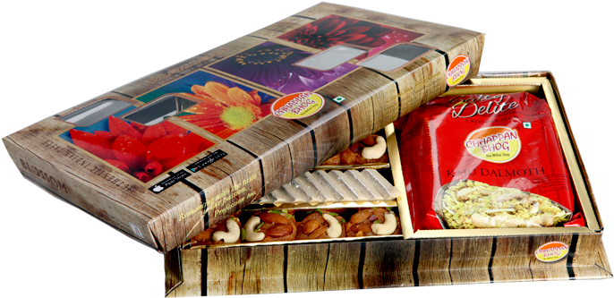 Kaju Burfi & Kaju Dalmoth - Toffee Clipart (800x600), Png Download