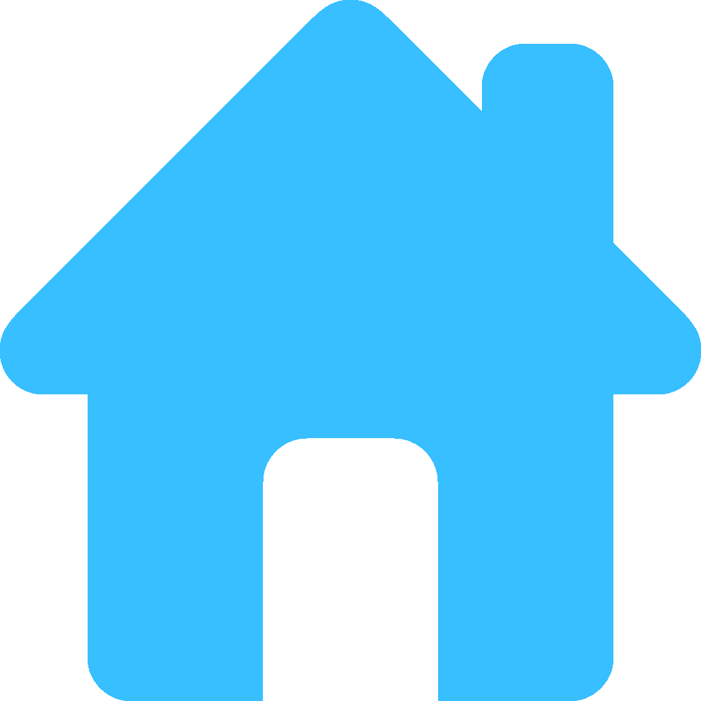 On-demand Bay - Blue Home Icon Transparent Clipart (1024x1024), Png Download
