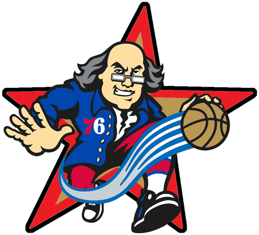 2ixqhs4 - 76ers Ben Franklin Clipart (1010x835), Png Download