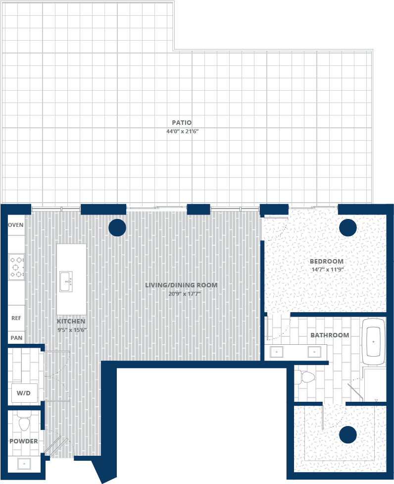 Plan Type - A5 - Floor Plan Clipart (1000x1000), Png Download