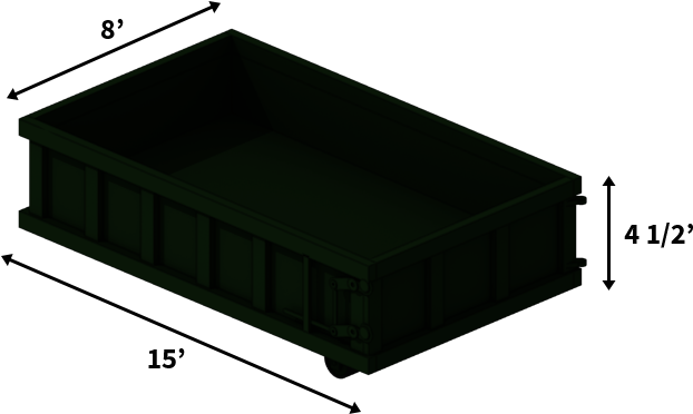 12 Cubic Yards - Coffee Table Clipart (769x589), Png Download