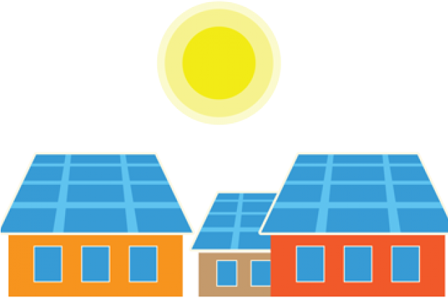 Solar Rooftop Clipart - Png Download (640x480), Png Download
