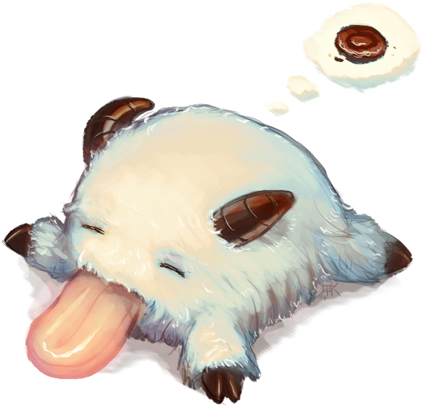 [deleted] You Wake Up Inside Your Bed Only To Find - Poros League Of Legends Kawaii Clipart (629x629), Png Download