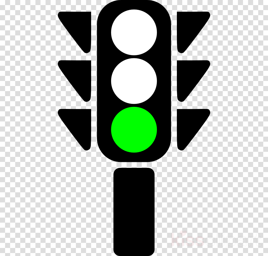 Rectangle Transparent Image Clipart Transparent Background - Green Traffic Light Png (900x860), Png Download
