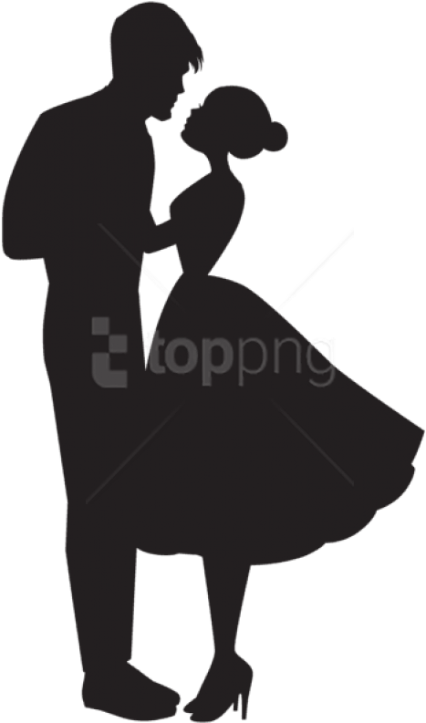 Free Png Love Couple Silhouette Png Png - Couple Silhouette Png Clipart (480x798), Png Download