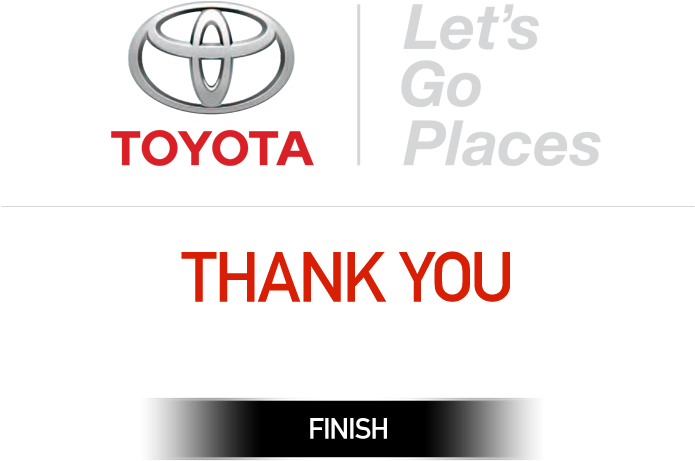 Thank You 2013 08 28 - Toyota Thank You Clipart (768x502), Png Download