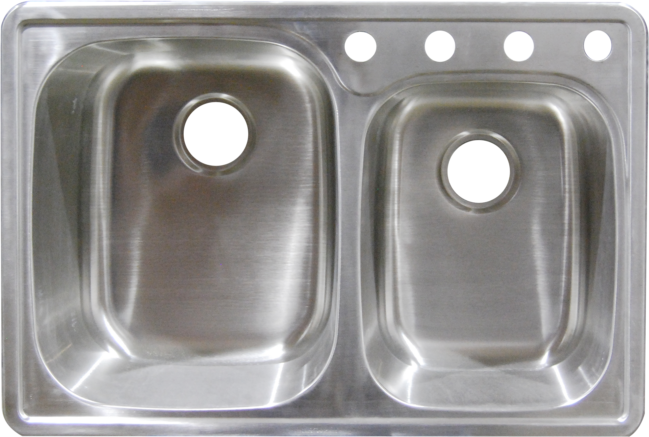 Steel Tap Stainless Top Sink Plumbing Fixtures Clipart - Sink - Png Download (3114x2185), Png Download