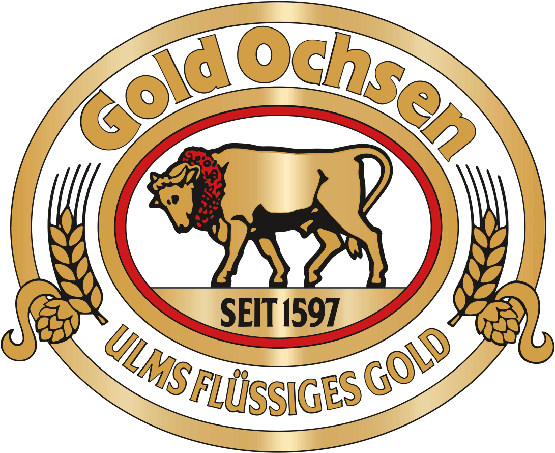 Brauerei Gold Ochsen Wikipedia - Gold Ochsen Logo Clipart (1200x975), Png Download