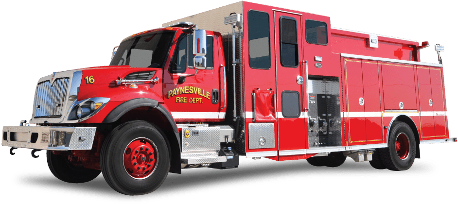 Paynesville Mn Fire Truck Clipart (1000x800), Png Download