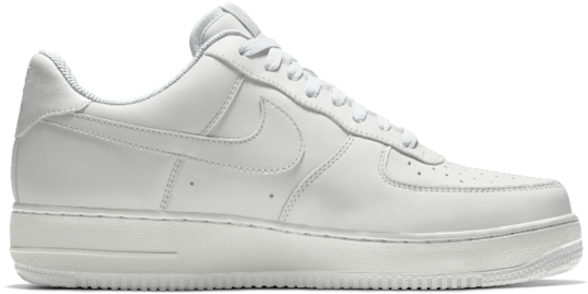 White Nike Png - Air Force 1 White Transparent Clipart (640x640), Png Download