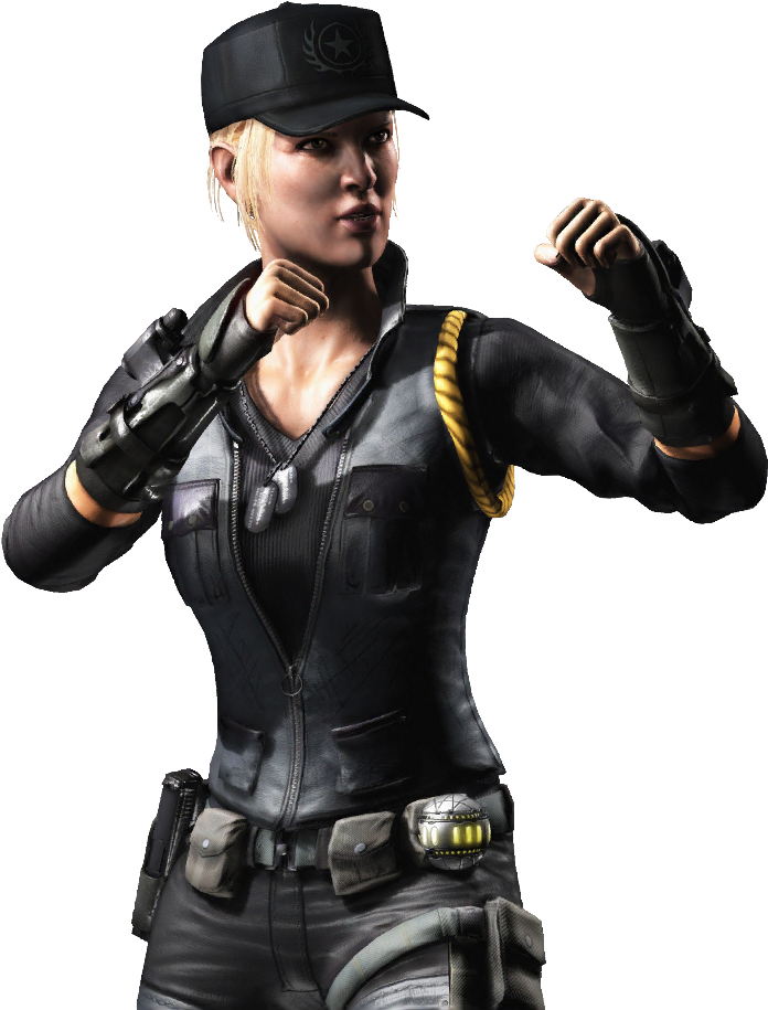 Sonya Blade From The Mortal Kombat Series Sonya Blade - Mortal Kombat X Sonya Blade Png Clipart (733x954), Png Download
