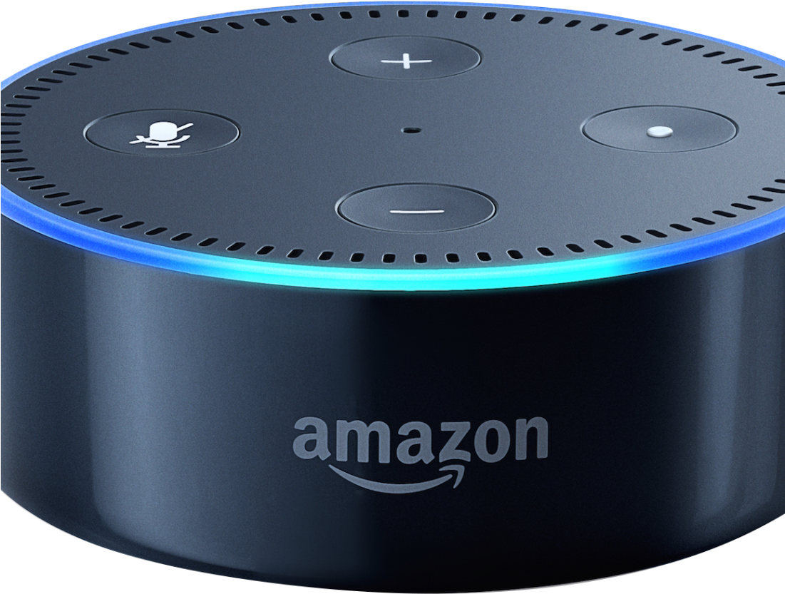 Amazon Echo Dot 1 - Amazon Clipart (1100x1100), Png Download