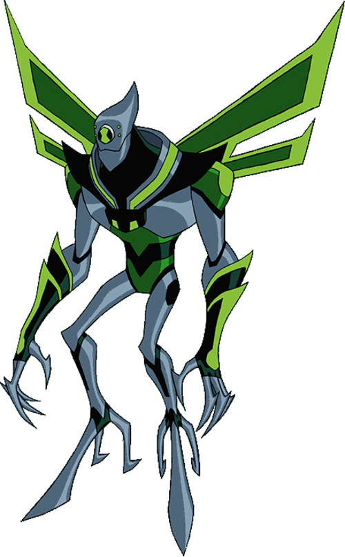 Ben 10 Alien Nanomech Clipart (500x807), Png Download