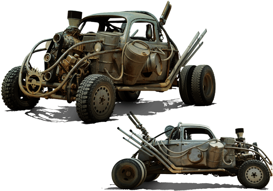 Mad Maxs Fury Road Vehicle Lineup Is The Stuff Of Post - Mad Max Vehicles Clipart (901x631), Png Download