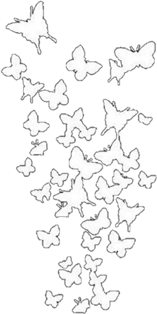 ##icon Help ☁ #icon #iconhelp #iconmaker #art #white - Butterfly Clipart (366x677), Png Download