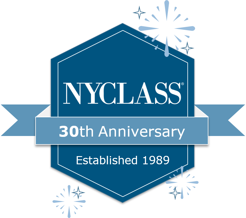 30th Anniversary Nyclass Logo Png - Graphic Design Clipart (844x747), Png Download