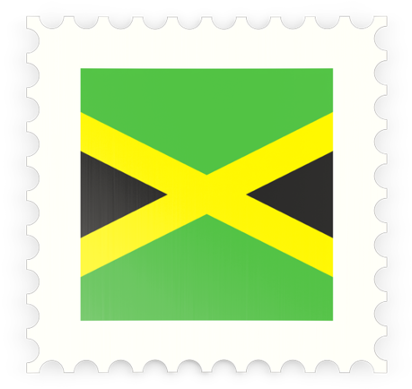 #jamaican #flag #jamaicalandwelove #jamaica #stamp - Vintage Blank Stamp Vector Clipart (640x480), Png Download