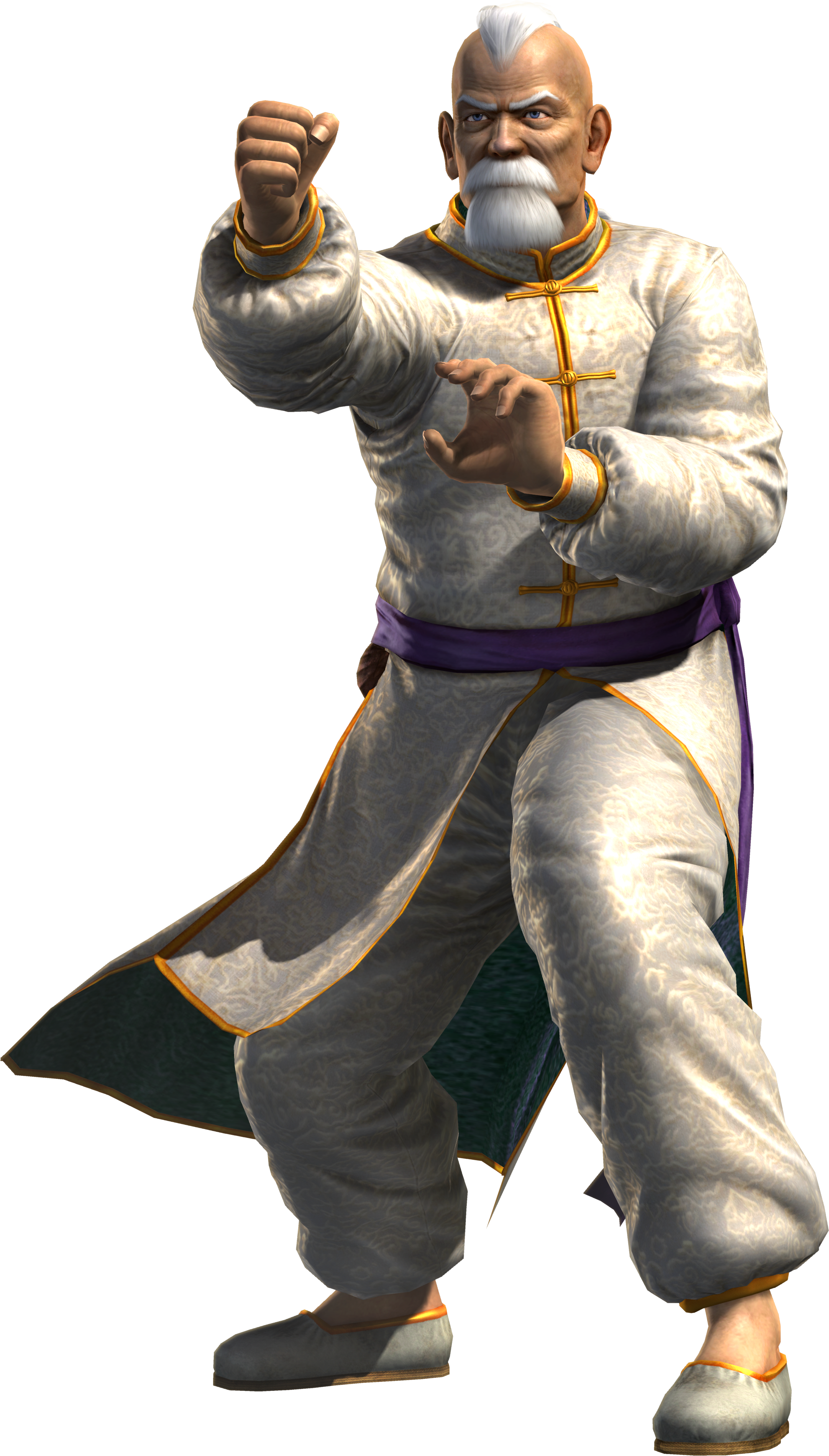 Gen Street Fighter Png - Dead Or Alive Gen Fu Clipart (2163x3799), Png Download