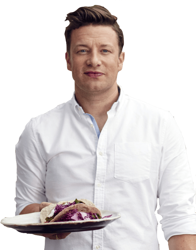 Jamie Oliver Holding Food - Jamie Oliver Png Clipart (680x841), Png Download