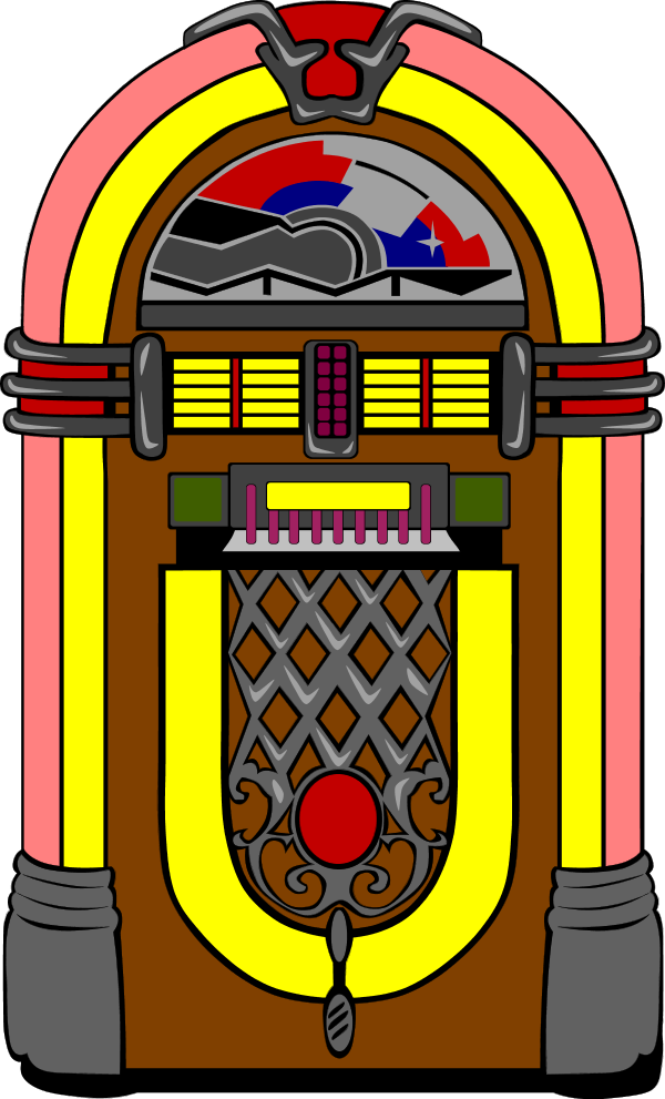 Jukebox - Clipart - Jukebox Clipart - Png Download (600x991), Png Download
