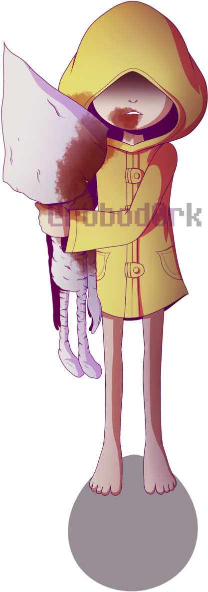 Scared Clipart Nightmare - Little Nightmares Little People - Png Download (643x1242), Png Download