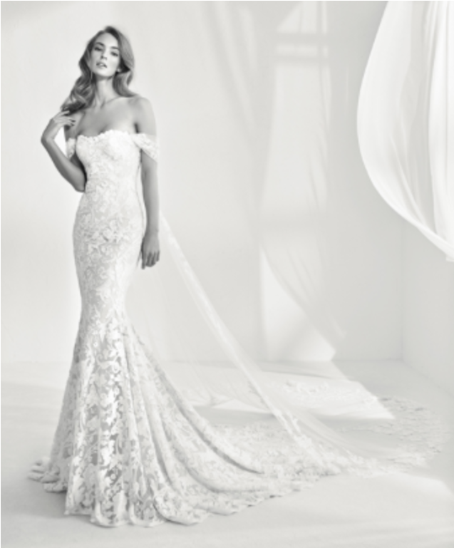 Pronovias 2018 Wedding Dresses Clipart (1024x768), Png Download