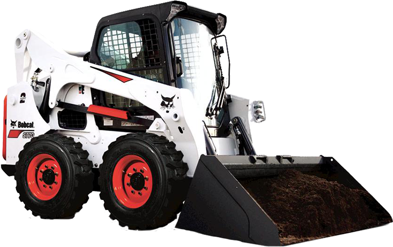 Bobcat Skid-steer Loaders Bobcat S770 Compact Skid - Bobcat Skid Steer Loader Clipart (800x579), Png Download