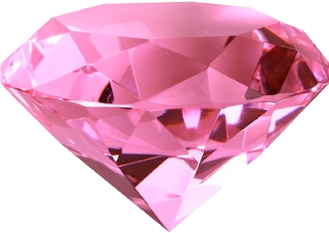 Pink Diamond Clipart (640x480), Png Download