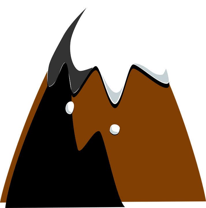 Hill Clipart Transparent - Brown Hill Clipart - Png Download (714x720), Png Download