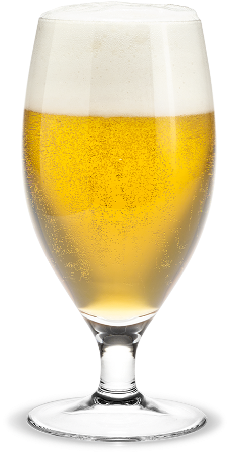 Holmegaard Royal Beer Glasses, 6 Pieces, 48 Cl , Png - Holmegaard - Perfection Beer Glass Clipart (453x900), Png Download