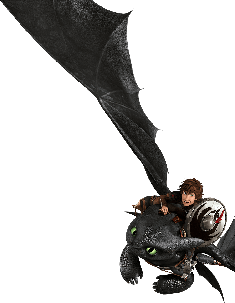 Die Drachenjaeger Kommen Online - Dragons Race To The Edge Hiccup And Toothless Clipart (986x1271), Png Download