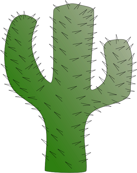 Clip Art Tags - Clipart Of Cactus Plant - Png Download (566x800), Png Download