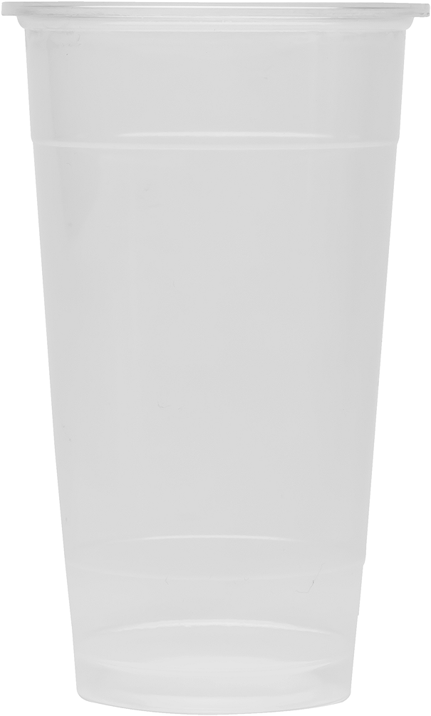 Karat 24oz Pp U-rim Cold Cups - Png Milk Tea Cup Clipart (1500x1500), Png Download