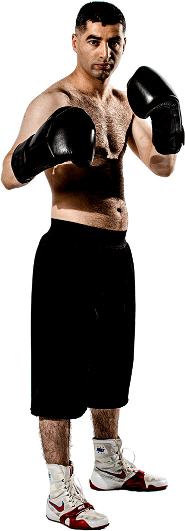 Mikhail Aloyan - Professional Boxing Clipart (600x1200), Png Download