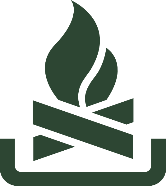 Campfire Symbol Clipart (534x600), Png Download