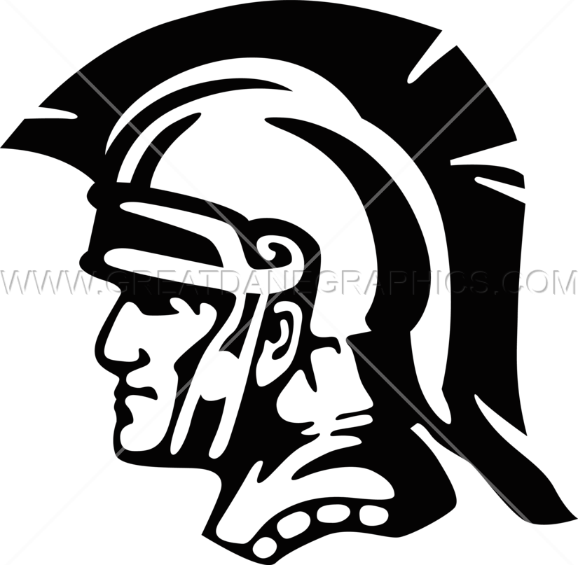 Head Production Ready - Gladiator Head Clipart (825x807), Png Download