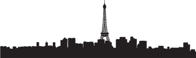 Download For Free - Skyline Paris Clipart (800x550), Png Download