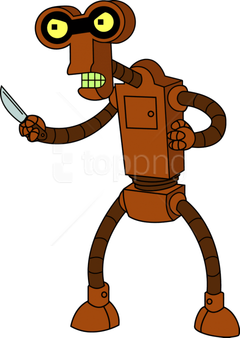 Free Png Download Futurama Roberto Clipart Png Photo - Roberto Futurama Transparent Png (480x676), Png Download