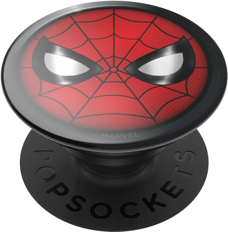 Spider Man Icon - Metal Popsocket Clipart (989x1000), Png Download