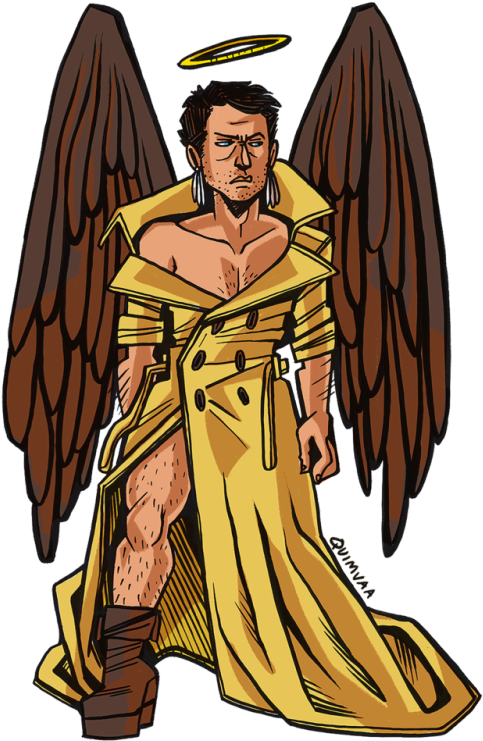 Supernatural Clip Transparent & Png Clipart Free Download - Illustration (500x745), Png Download