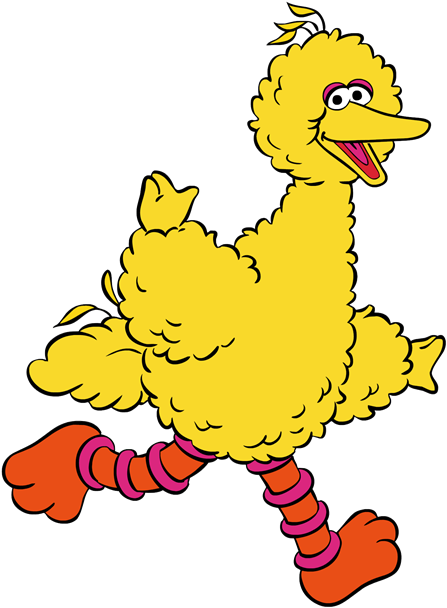 Big Bird Png - Sesame Street Big Bird Clipart Transparent Png (494x640), Png Download