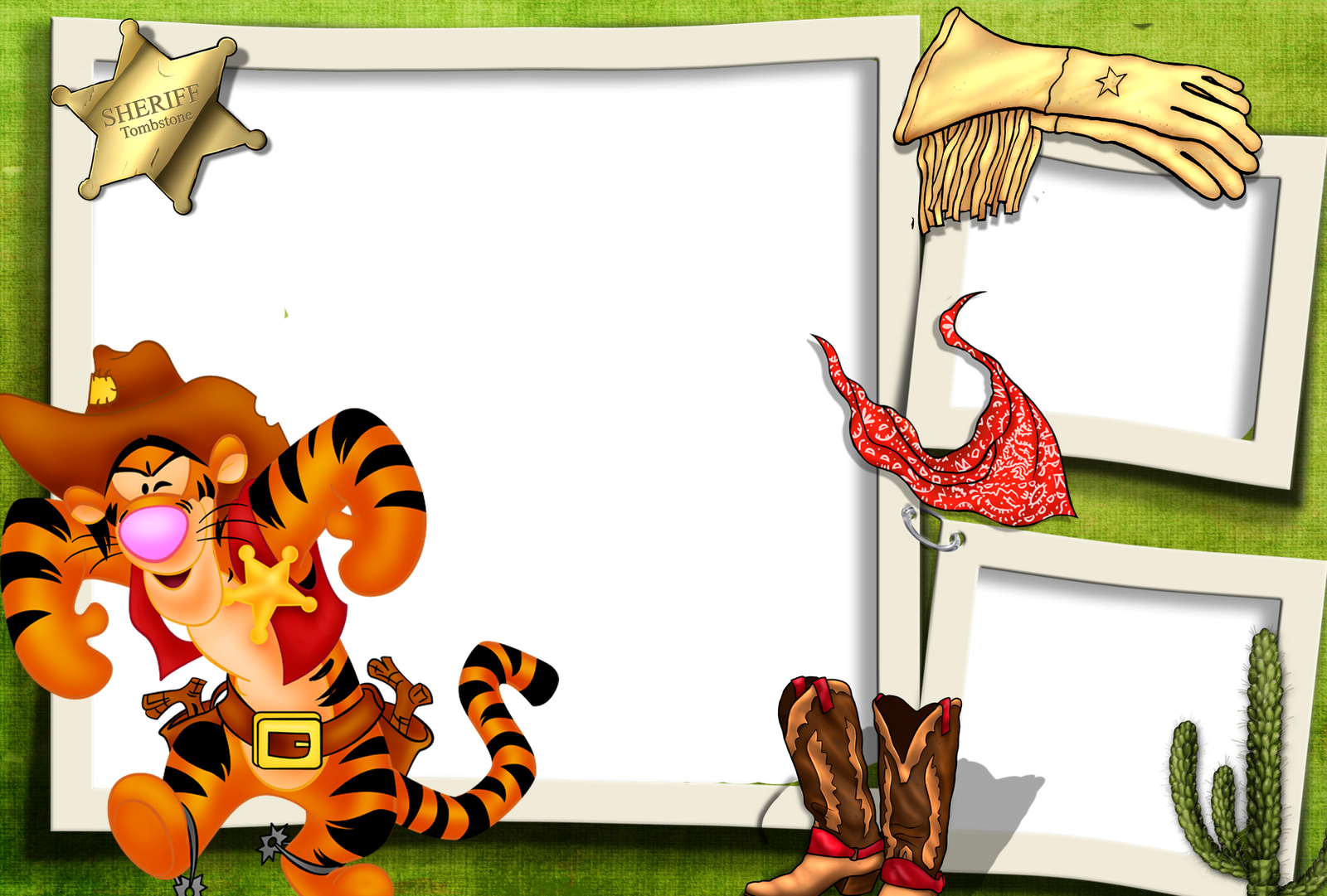 Marcos Png Para Niños - Cuadros Para Fotos De Niño Clipart (1600x1081), Png Download