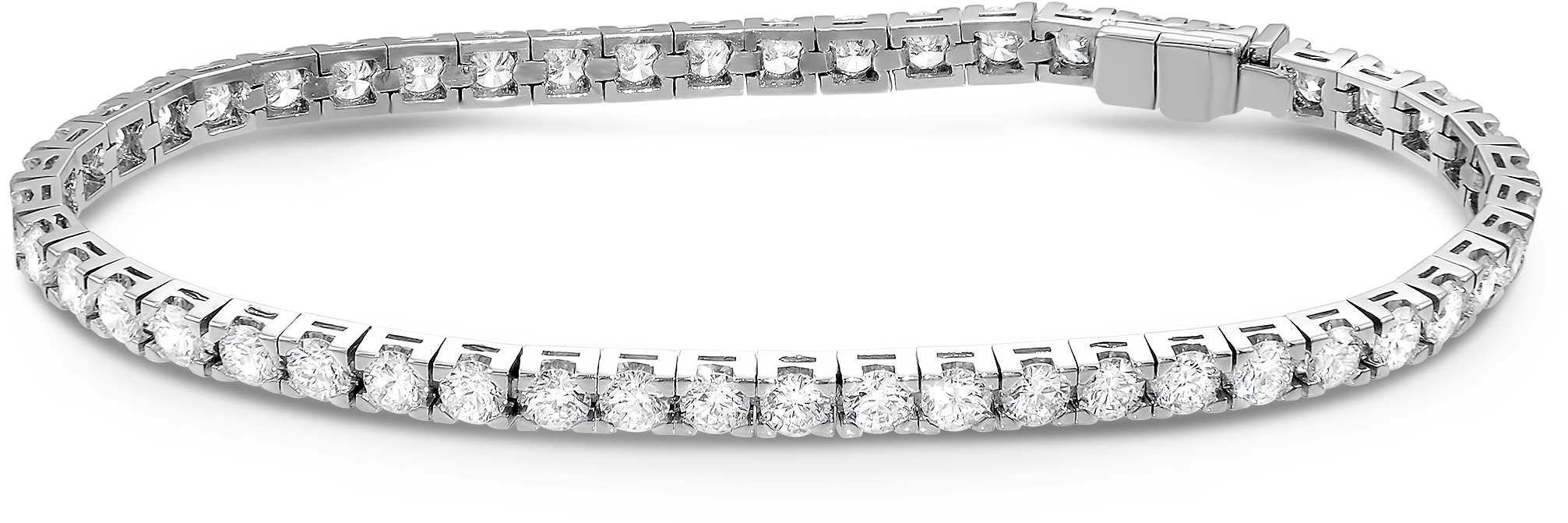 Diamond Bracelet Png - Swarovski Tennis Armband Clipart (2200x2200), Png Download