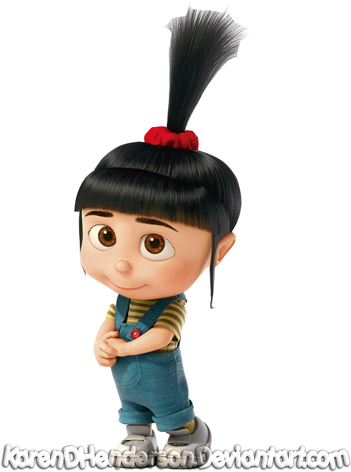 Agnes Gru Clipart (796x960), Png Download