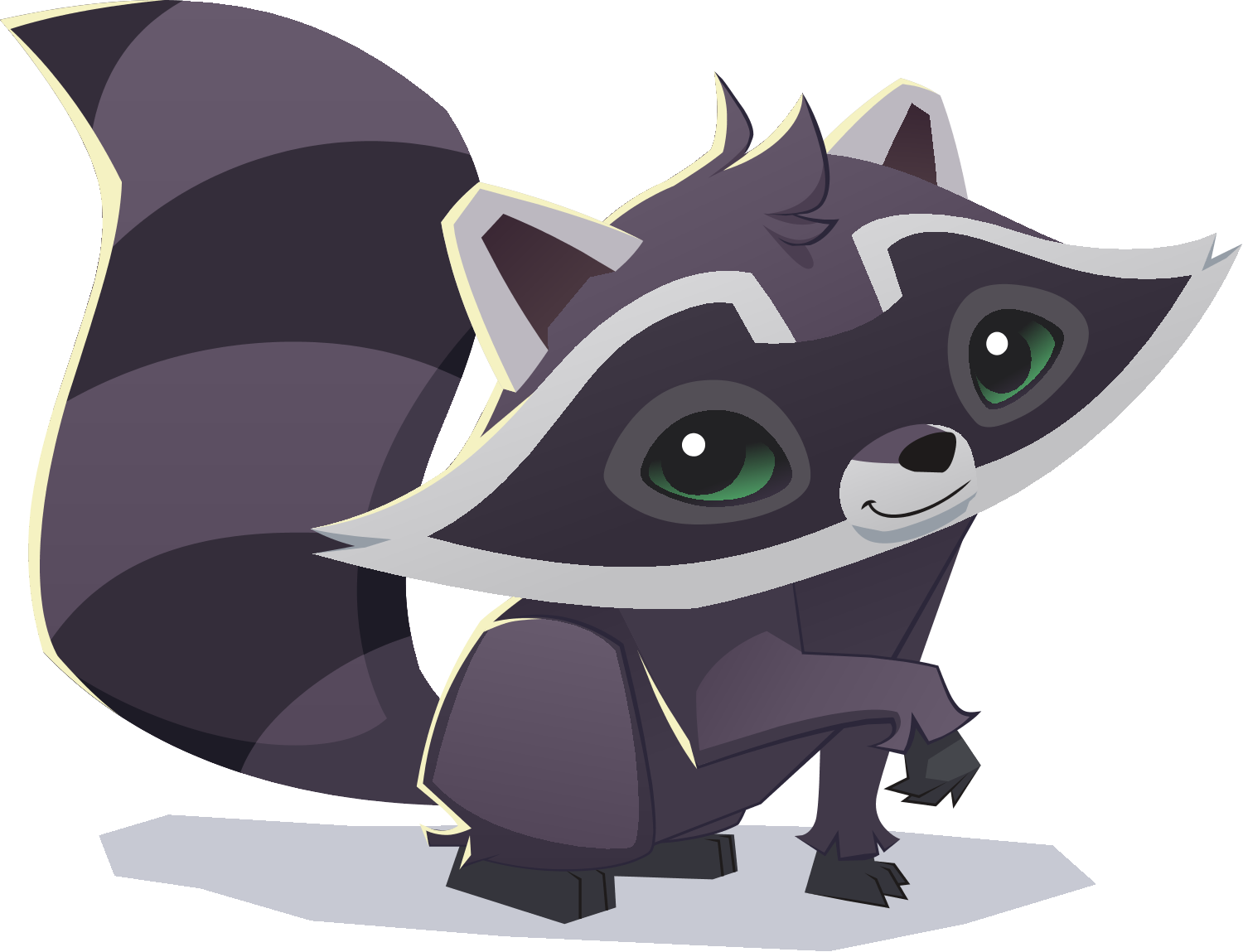 Renovated Art Raccoon - Animal Jam Play Wild Raccoon Clipart (1500x1149), Png Download