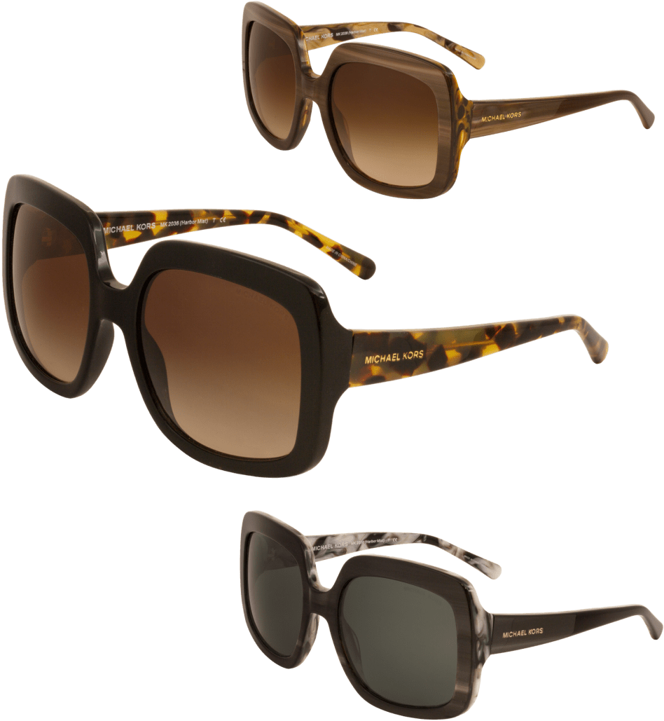 Michael Kors Sunglasses Harbor Clipart (1104x1104), Png Download