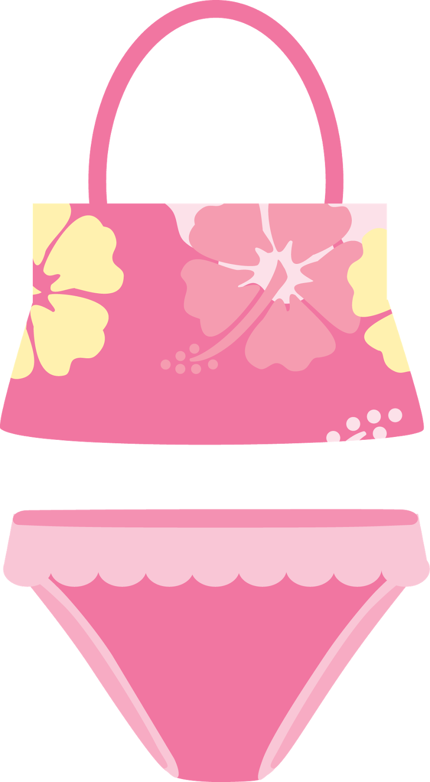 Surfing Girls Clipart - Panties - Png Download (880x1600), Png Download