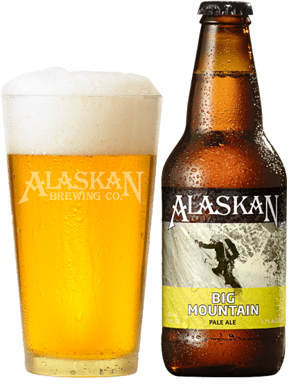 Alaskan Beer Hero Bigmountain2 - Alaskan Cranberry Tart Beer Clipart (619x583), Png Download